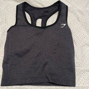 Gym shark sports bra tank top